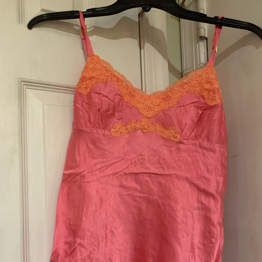 Pink and orange cami